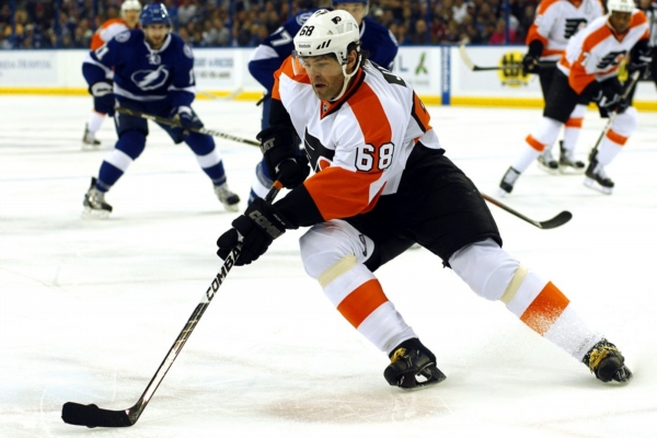 Jaromír Jágr se v NHL poprvé jako hráč Philadelphie představí na ledě Pittsburghu.