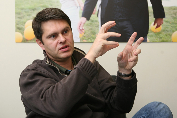 Šéf Primy Marek Singer. Šéf Primy Marek Singer.