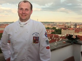 Šéfkuchař restaurace U Zlaté studně Pavel Sapík.