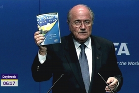 Šéf FIFA Sepp Blatter.