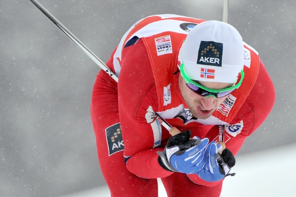 Vítěz závodu Petter Northug. Vítěz závodu Petter Northug.