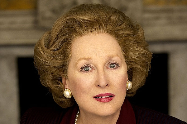 Meryl Streepová ve filmu Železná lady.