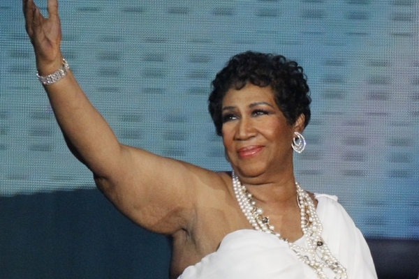 Královna soulu Aretha Franklinová.