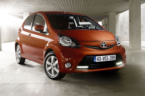 Inovovaná Toyota Aygo.