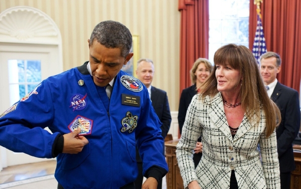 Barack Obama NASA fandí, ale na Marsu prý rozhodně nebyl.