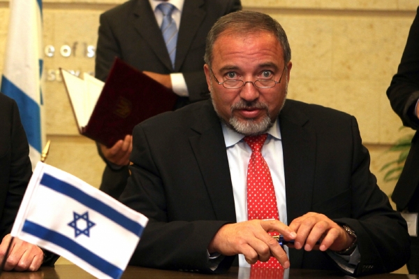 Izraelský ministr zahraničí Avigdor Lieberman. Izraelský ministr zahraničí Avigdor Lieberman.