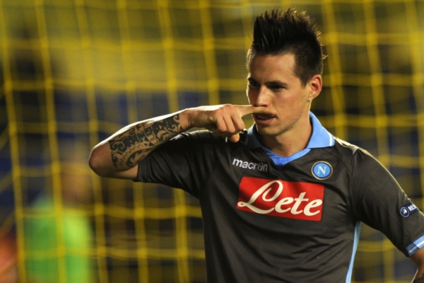 Slovenský záložník Neapole Marek Hamšík.
