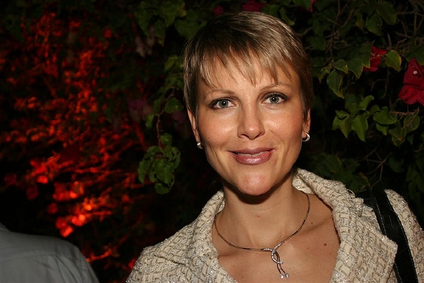 Anastasia Michaeliová, někdejší miss Petrohradu.