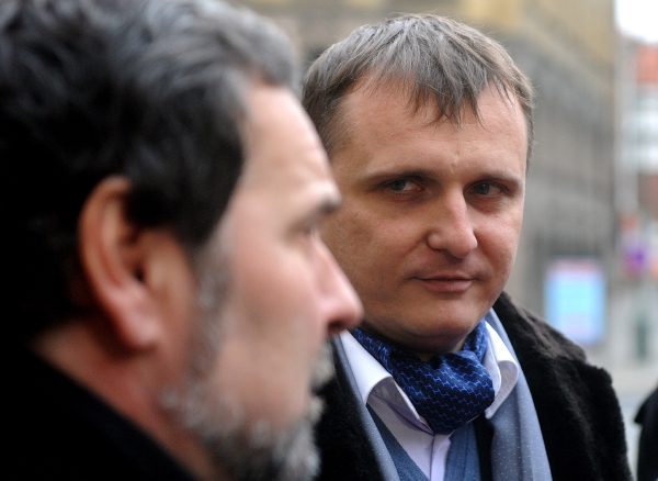 Vít Bárta a Radek John z VV. Vít Bárta a Radek John z VV.