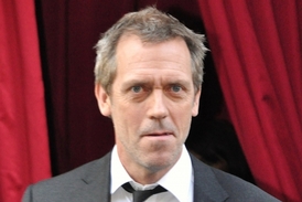 Představitel doktora House Hugh Laurie.
