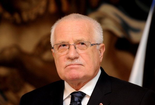 Prezident Václav Klaus.