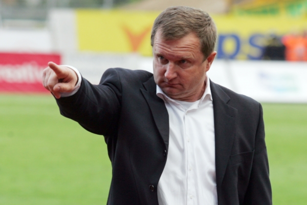 Plzeňský trenér Pavel Vrba. Plzeňský trenér Pavel Vrba.