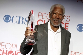 Cenu za nejoblíbenější filmovou ikonu dostal herec Morgan Freeman.