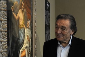 Výstavu zahájil Karel Gott.
