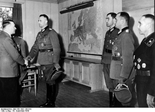 Hitlerův štáb pro útok na Rusko.