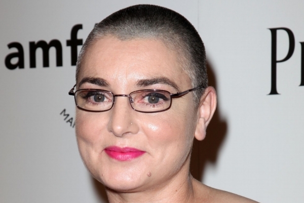 Zpěvačka Sinead O'Connorová. 