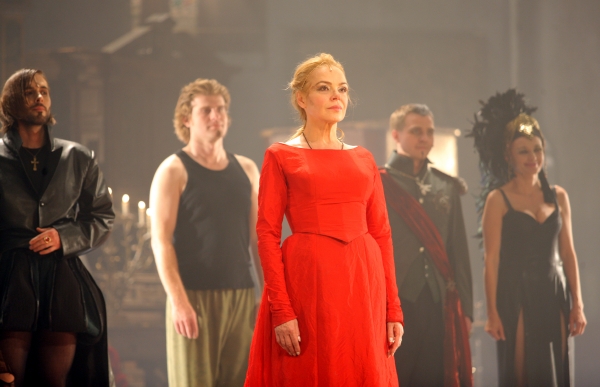 Dagmar Havlová na květnové premiéře Cyrana.