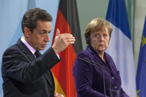 Angela Merkelová a Nicolas Sarkozy, Angela Merkelová a Nicolas Sarkozy,