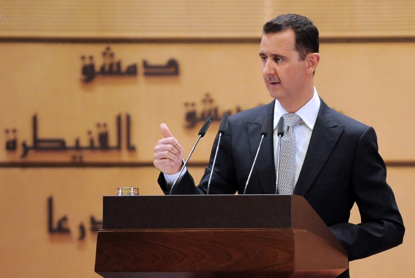 Syrský prezident Bašár Asad. Syrský prezident Bašár Asad.