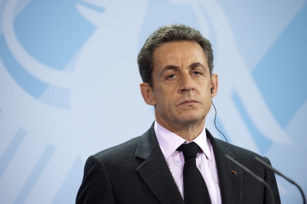 Francouzský prezident Nicolas Sarkozy.