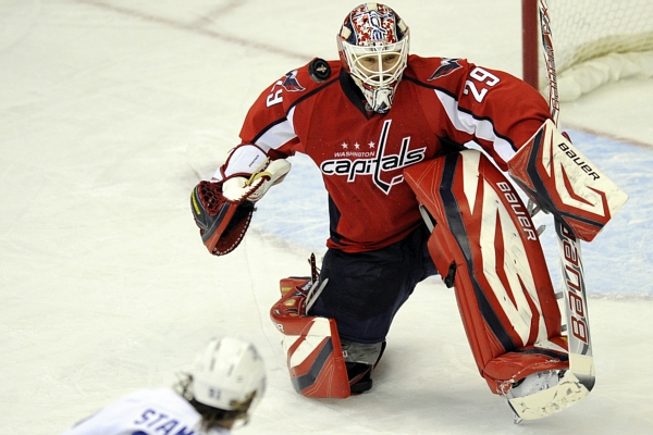 Brankář Tomáš Vokoun. Brankář Tomáš Vokoun.