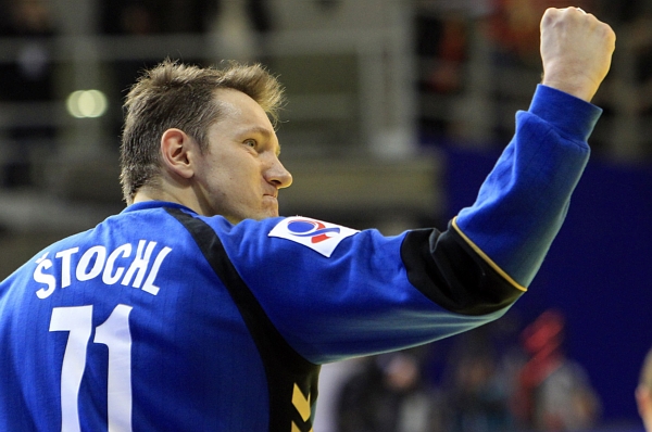 Český gólman Petr Štochl. Český gólman Petr Štochl.