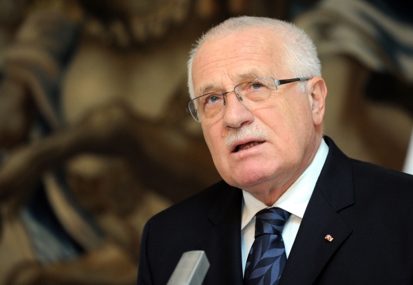 Prezident Václav Klaus do Davosu opět nepojede.