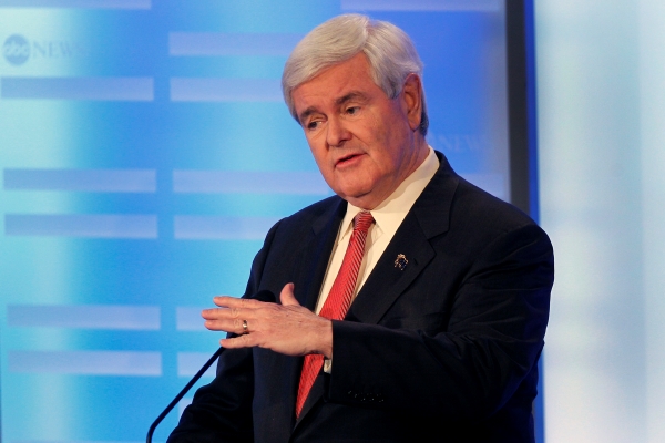 Možný republikánský soupeř Baracka Obamy o prezidentské křeslo Newt Gingrich. Možný republikánský soupeř Baracka Obamy o prezidentské křeslo Newt Gingrich.