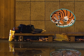 Graffitiger Libora Pixy je na festivalech jako doma.