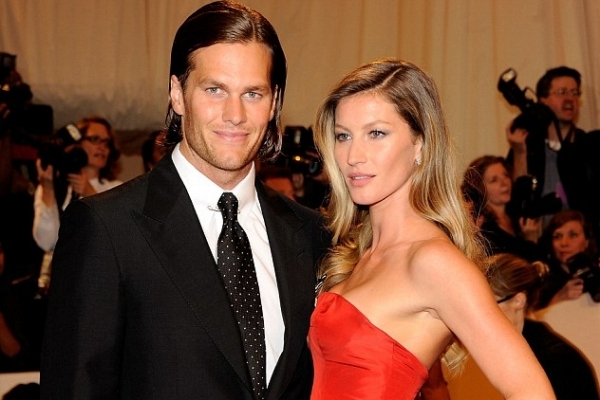 Gisele Bundchenová a její přítel Tom Brady. 