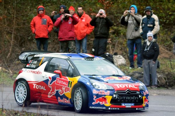 Sébastien Loeb ve třetí etapě Rallye Monte Carlo zvýšil svůj náskok v čele.