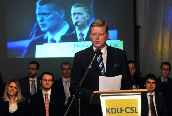 Předseda KDU-ČSL Pavel Bělobrádek. Předseda KDU-ČSL Pavel Bělobrádek.