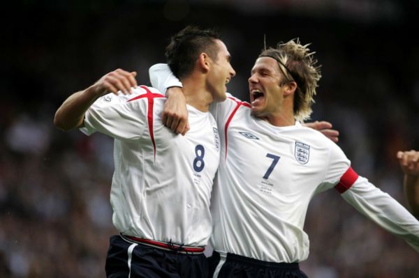 Lampard se s Beckhamem setkal už v dresu anglické reprezentace. Lampard se s Beckhamem setkal už v dresu anglické reprezentace.
