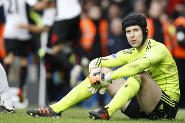 Fotbalový brankář Petr Čech. Fotbalový brankář Petr Čech.