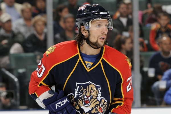 Richard Zedník v době, kdy hrál NHL za Floridu Panthers.