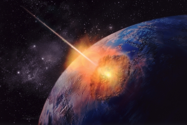 Meteoroid (ilustrační foto).