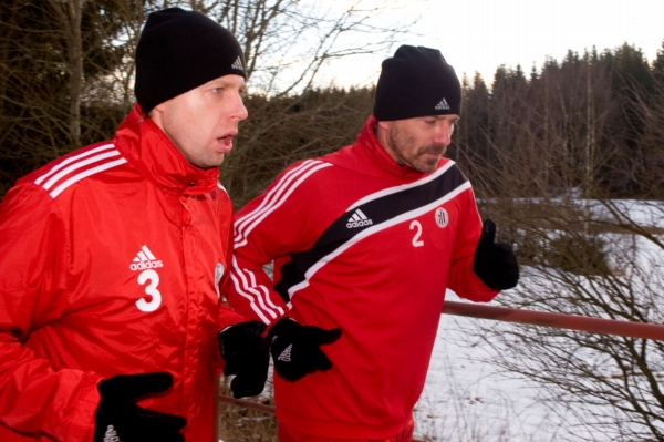 David Horejš (vlevo) sice ještě naskočil do zimní přípravy Budějovic, do jarních ligových bojů už však v dresu Dynama nezasáhne. David Horejš (vlevo) sice ještě naskočil do zimní přípravy Budějovic, do jarních ligových bojů už však v dresu Dynama nezasáhne.