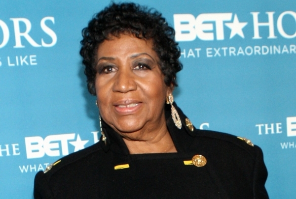 Americká zpěvačka Aretha Franklinová.