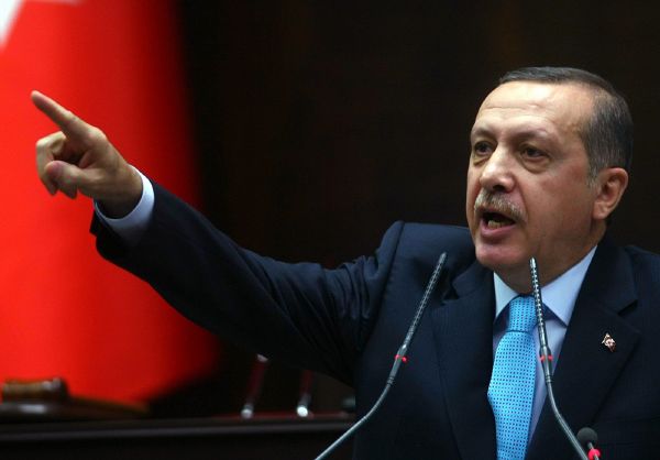 Turecký premiér Recep Tayyip Erdogan.