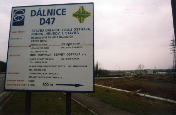 Stavba dálnice D47. Stavba dálnice D47.
