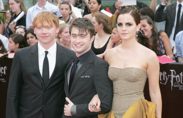 Vidět filmového Harryho a Rona pohromadě je téměř nemožné. Vidět filmového Harryho a Rona pohromadě je téměř nemožné.