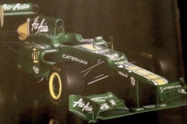 Nový monopost stáje Caterham F1.