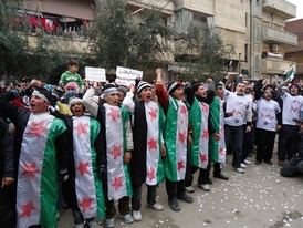 Homs je ohniskem opozičních protestů.