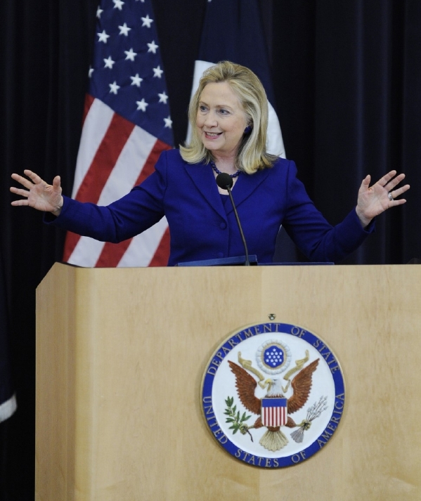 "Už toho mám dost," tvrdí Hillary Clintonová.