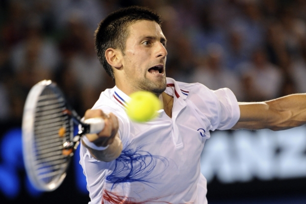 Novak Djokovič v semifinále Australian Open.