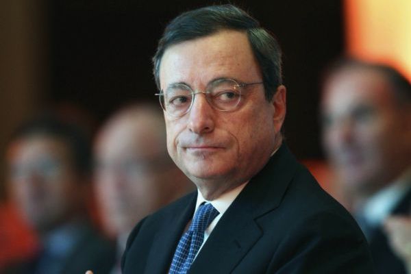Šéf ECB Mario Draghi. Šéf ECB Mario Draghi.