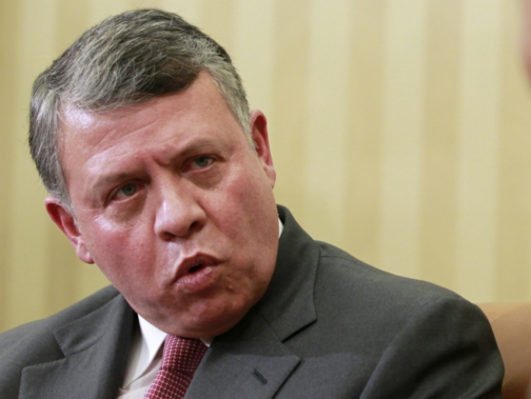Jordánský král Abdalláh II. 