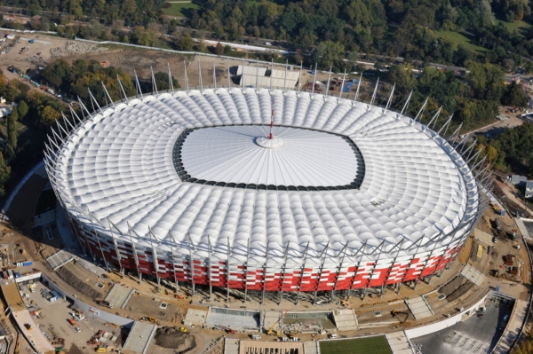 Národní stadion ve Varšavě.
