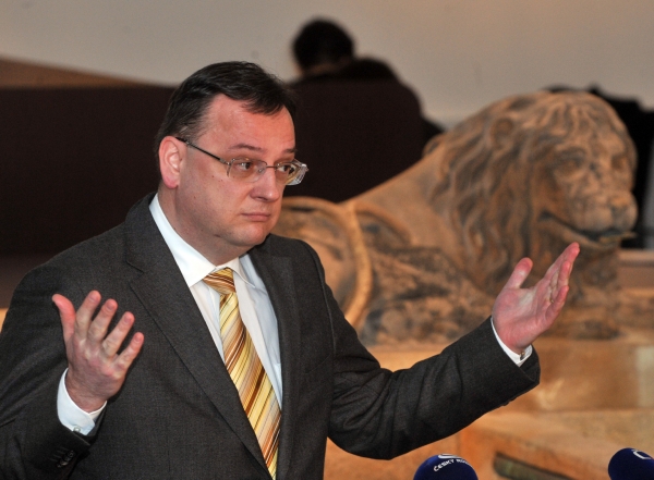 Premiér Petr Nečas.