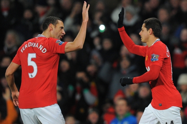 Fotbalisté Manchesteru United se dotáhli na čelo tabulky.